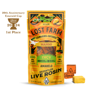 10mg : 5mg THCV Mango x Amarelo Live Rosin Chews