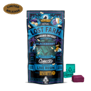 10mg Blackberry x Biscotti Live Resin Chews