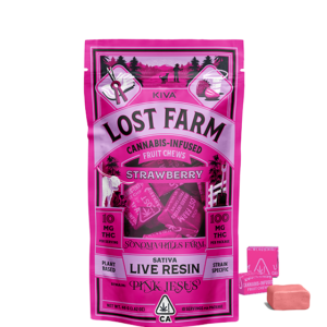 10mg Strawberry x Pink Jesus Live Resin Chews