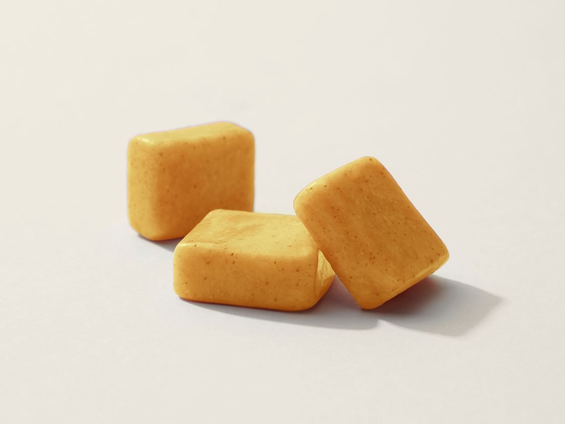 10mg Tangerine x Sunset Sherbet Live Resin Chews1 tangerine sunset sherbet chews